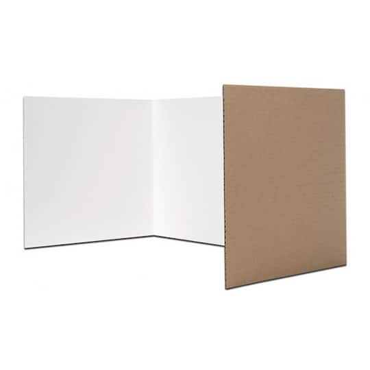 White Privacy Shield Class, 18" x 48", ct of 24 By Flipside | Michaels®